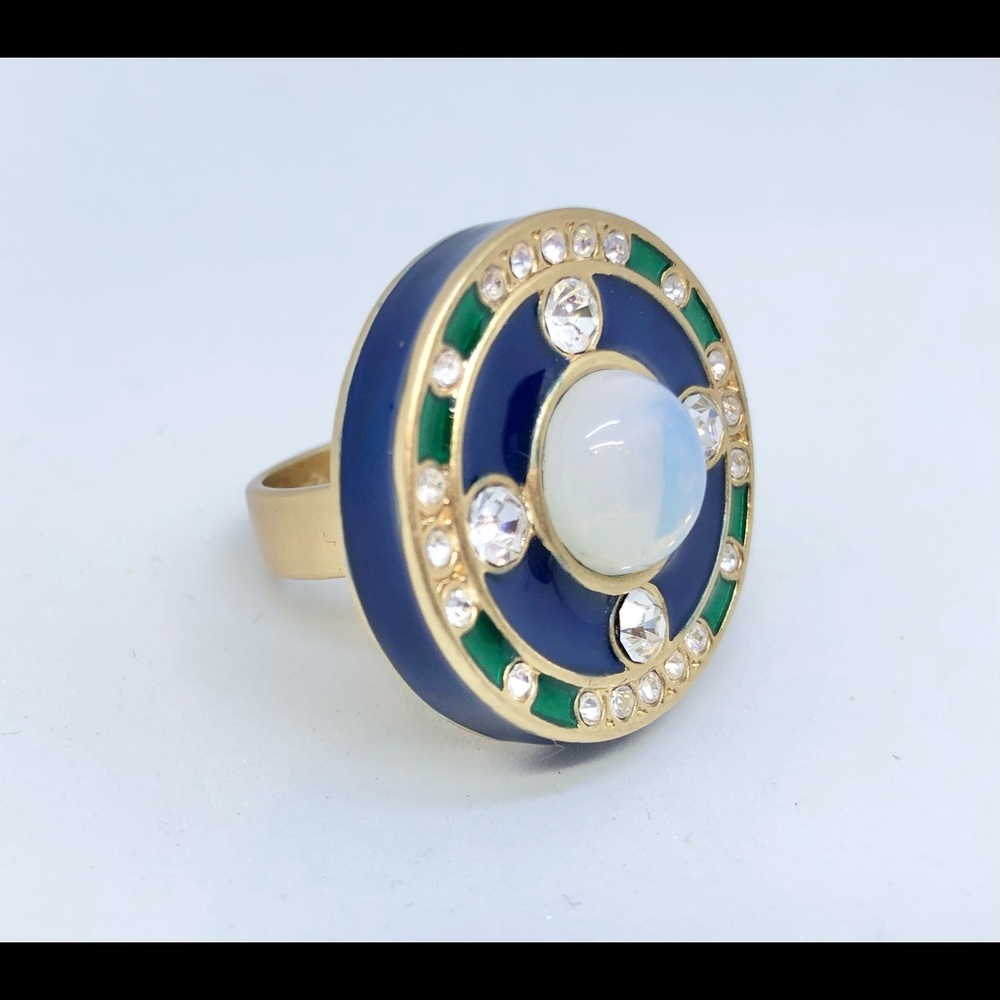 Lia Sophia Royal Blue Ring Size 8